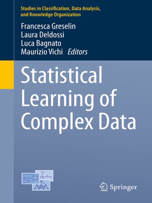 cover image of Statistical Learning of Complex Data